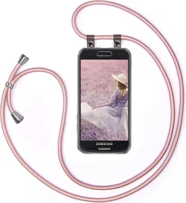 Produktbild von UMHÄNGEHÜLLE + KORDEL für Samsung Galaxy S3 / S3 Neo, Farbe:Rose Gold