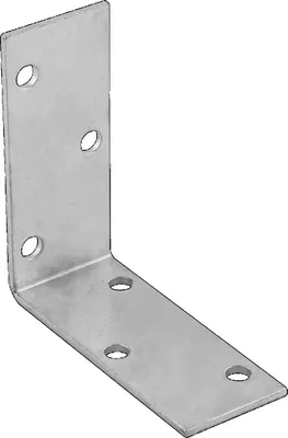 Zdjęcie produktu dla Domax KM20 Łączniki drewniane kątowe z otworami 90 stopni ocynkowane 60x60x25x2 mm 20 szt.