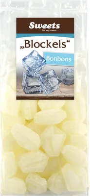 Obrázek produktu pro Odenwald ledové bonbony v bloku s kyselou ovocnou příchutí 125g