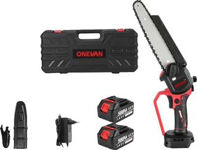Immagine prodotto di Seghetta elettrica, motore brushless, diametro di taglio 8 pollici, set di 2 batterie B