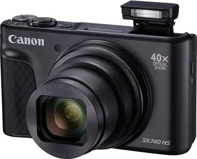Produktbild von Canon PowerShot SX740 HS Lite Edition 1/2,3" kompaktný fotoaparát 20,3 MP CMOS 5184 x 3888 pixelov čierny