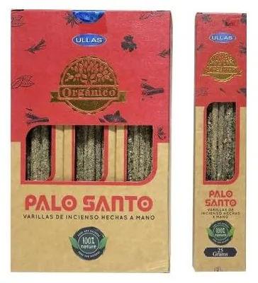 Räucherstäbchen Palo Santo, 25 g, handgemacht, natürlich, für Meditation