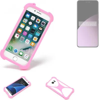 Produktbild von K-S-Trade Handy Hülle kompatibel mit Xiaomi 14 Civi Schutz Hülle Bumper Silikon Schutz Hülle Cover Case Silikoncase Silikonbumper TPU Softcase