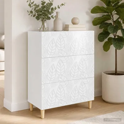 Produktbild von PUEAZU Schubladenschrank 66 x 34,5 x 90 cm Holzwerkstoff - Kommoden &45952