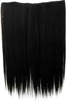 Produktbild von WIG ME UP Haarteil Haarverlängerung 5 Clips glatt Schwarz Schwarzbraun L30173-2