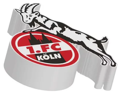 Obrázok produktu pre Logo spoločnosti 1. FC Köln, vyobrazené ako guma
