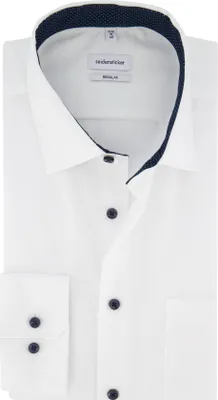 Image de Seidensticker Chemise Homme Poplin Regular Fit Manches Longues