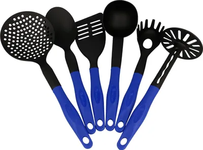 Produktbild von Küchenhelfer Kochbesteck Farbauswahl blau