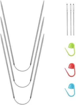 Produktbild von Rundschleifnadeln-Set 2mm Edelstahl 3-teilig