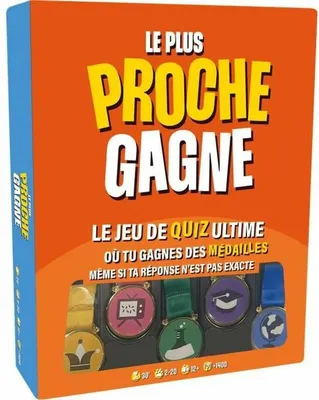 Immagine prodotto di Gioco da tavolo Asmodee Il più vicino vince: il gioco a quiz definitivo