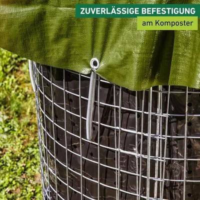 Produktbild von Spannfedern aus Metall für Komposter - 6 Stück
