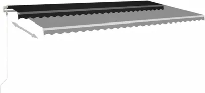 Produktbild von vidaXL Markise Automatisch Einziehbar 600x350 cm Anthrazit