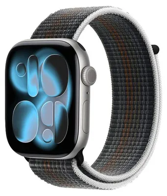 Zdjęcie produktu dla Pasek Crong do Apple Watch 42 41 40 38 / SE 11 10 9 8 Nylonowy Midnight Run