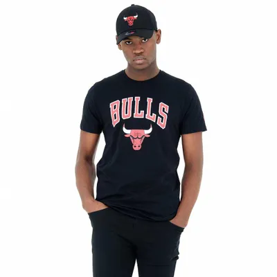 Produktbild von New Era Team Logo Chicago Bulls Black M