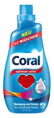 Produktbild von Coral Colorwaschmittel Flüssig Optimal Color 23WL (23 WL)