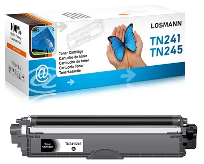 Produktbild von LOSMANN 1x Schwarz Toner Kompatibel für Brother TN241 TN242 TN245 TN246 für Brother DCP-9015CDW 9020CDW 9022CDW HL-3140CW 3150CDN 3150CDW 3170CDW MFC-9130CW 9140CDN 9142CDN 9330CDW 9332CDW 9340CDW