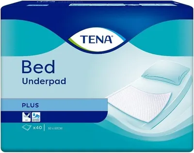 Image de Tena Bed Plus 60 x 60 cm - 8 paquets de 40 protections
