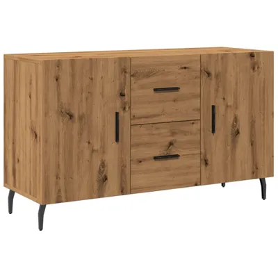 Immagine prodotto di Credenza Rovere Artigianale 100x36x60 cm in Legno Multistrato