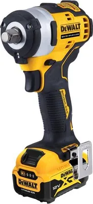 Image de Boulonneuse à chocs ½”  339 Nm 12V DEWALT DCF901P1T-QW avec coffret et 1 batterie 5,0 Ah