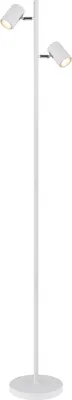 Produktbild von Globo Lighting Stehleuchte Metall weiß matt, 2x GU10 LED