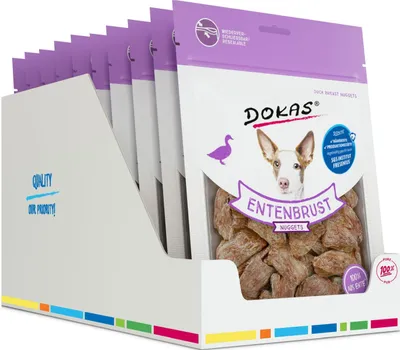 Produktbild von DOKAS - Entenbrust Nuggets 10er Pack (10 x 110g)