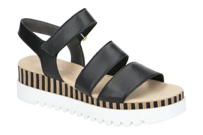 Produktbild von Gabor 84.660 Damen Sandalette - Riemchen Sandalen schwarz Elegant