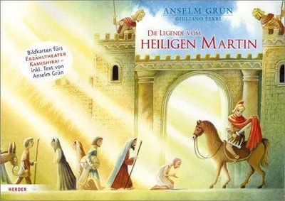 Produktbild von Die Legende vom heiligen Martin. Bildkarten fürs Erzähltheater Kamishibai