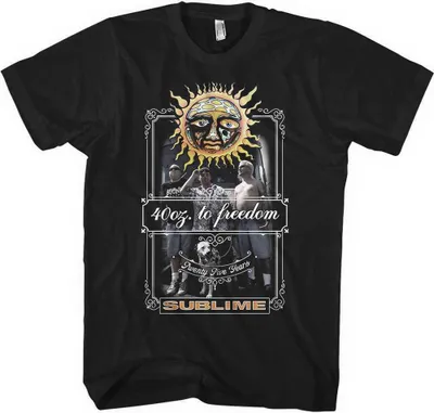 Produktbild von Sublime 25 Years Black XL T-Shirt