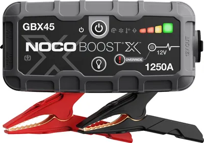 Produktbild von NOCO Boost X GBX45 1250A 12V UltraSafe Starthilfe Powerbank, Auto Batterie Booster, Tragbare USB Ladegerät, Starthilfekabel und Überbrückungskabel für bis zu 6,5-L Benzin und 4,0-L Dieselmotoren