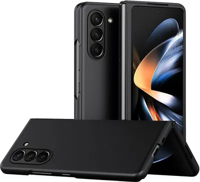 Produktbild von König Design Hülle kompatibel mit Kunststoff Soft Handyhülle - Handy Case Schwarz