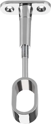 Obrázok produktu pre Držiak na vešiaky, oválny, 30x15 mm, pre stabilné upevnenie, určený na vešiakové tyče