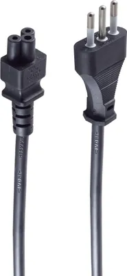 Obrázek produktu pro shiverpeaks BSIT60001 Napájecí kabel černý 1,8 m C5 spojka (BSIT60001)