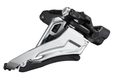 Obrázok produktu pre SHIMANO FD-M7100-M predné prehadzovačky 'SLX', 2x12 rýchlostí, bočné kyvné, predné ťahanie, objímka 34,9 mm, 66-69°, čierna/strieborná