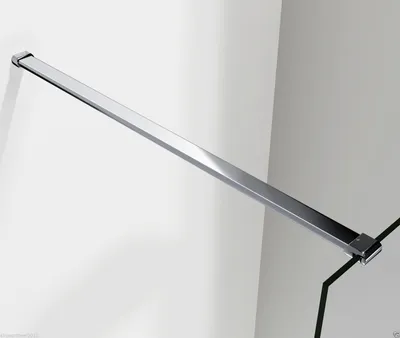 Produktbild von 140cm Stabilisator Chrom glänzend für 6-8mm Duschkabine Duschwand walk in Glaswand