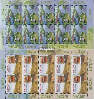 Produktbild von Briefmarken Litauen 1999 Mi 693Klb-694Klb Kleinbogen (kompl.Ausg.) postfrisch Naturparks