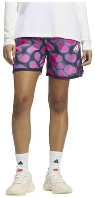 Immagine prodotto di Pantaloncini Adidas Basket Crazylite Geode Camo AOP "Shock Pink/Silver Violet" da Donna