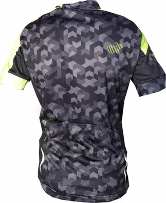 Produktbild von HAVEN Kurzarm Fahrradtrikot - SINGLETRAIL KID - Schwarz/Grün 140 cm
