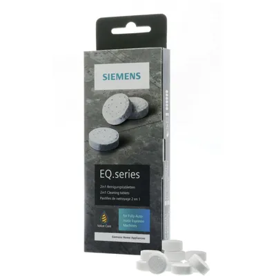 Produktbild von SIEMENS TZ80001 10 Stück Reinigungstabletten für alle Kaffeevollautomaten der EQ. Series
