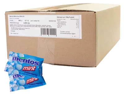 Produktbild von mentos Mint Duo 500x2er