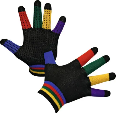 Produktbild von Reithandschuh Magic Grippy Regenbogen Kinder