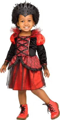 Produktbild von Vampirprinzessin Kostüm für Mädchen Kindergröße: 110-116