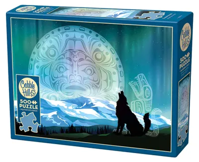 Image de COBBLE HILL Puzzle Deux Wö lfe 500 pièces