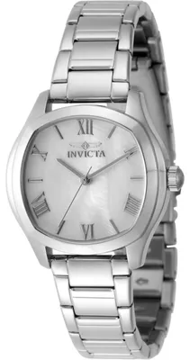 Imagen del producto de Invicta Wildflower 48234: Reloj de mujer - Movimiento de cuarzo - Acero inoxidable con esfera blanca - 32 mm