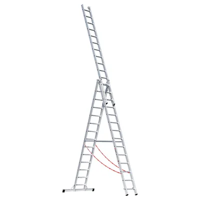 Produktbild von Euroline Premium 307 Mehrzweckleiter 3x14 Sprossen