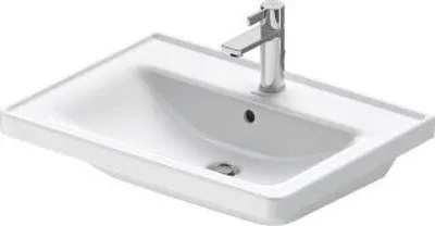 Zdjęcie produktu dla Duravit D-Neo - Umywalka 650x480 mm, 1 otwór na baterię, biała 2367650000