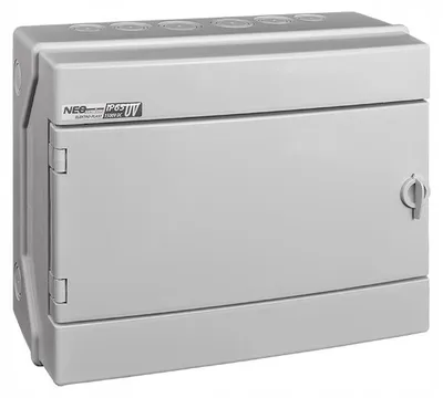 Produktbild von Aufputz-hermetischer Anreihverteiler 1 x 12-fach IP65 RH 36.912