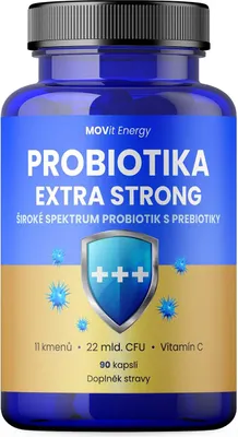 Obrázek produktu pro Probiotika Extra strong 90 veganských kapslí