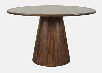 Produktbild von Avola AV2271-50 Holztisch Rund 127cm Mid-Century Minimalistisch