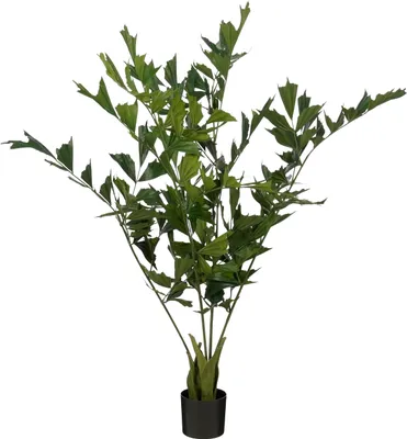 Obrázek produktu pro Mica Decorations Umělá rostlina palma v květináči - H150 x Ø100 cm - zelená