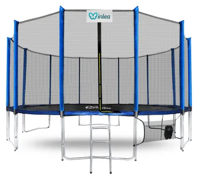 Produktbild von INLEA PREMIUM Jump Trampolin 500 cm mit Außennetz - Blau